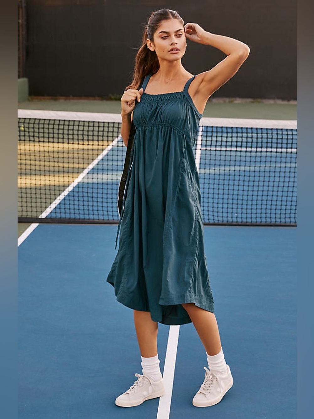 Daily Practice Anthropologie Keeseville Everest Dress Drawstring Sporty grunge